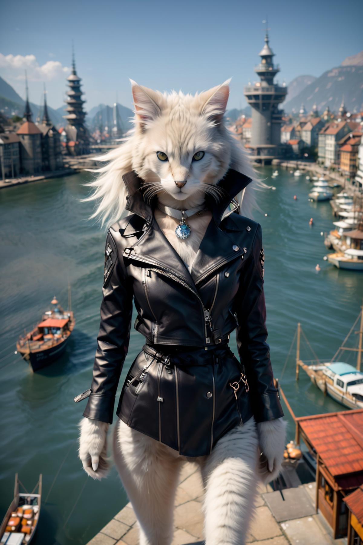 A Random Realistic Humanized Cat Character (realistic furry character) image by DeViLDoNia