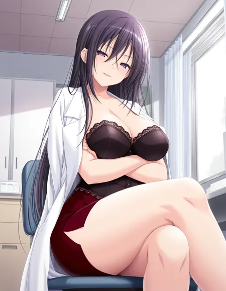 Nijouin Tsukasa - Enjoy (Atelier Kaguya) / 二条院司 - 艶女医 [Illustrious]