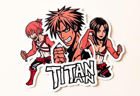attack on titan stickers