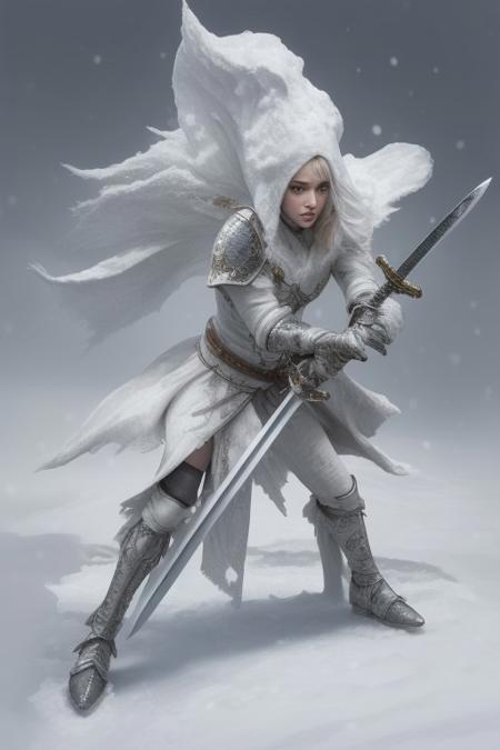 (HD, masterpiece, best quality, ultra detailed), pg-rated, a sword made out of fr0stwrld, snow, ice, add-detail-xl<lora:Fr0stWrld-v10.safetensors:1.0:1.0> <lora:add-detail-xl.safetensors:0.8:0.8>