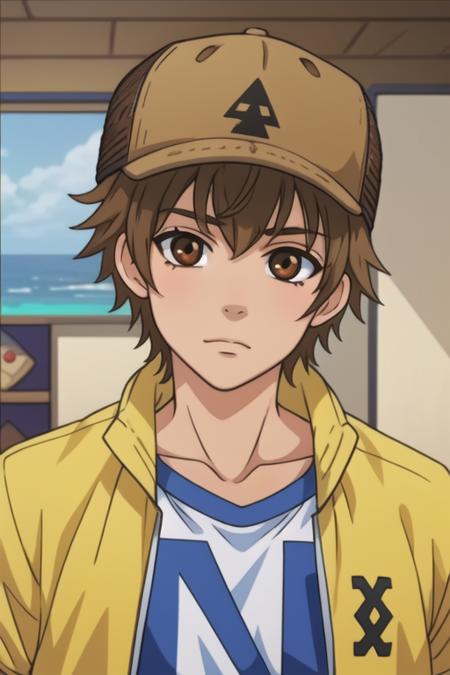 ikuyoshi_sasaki brown hair brown eyes