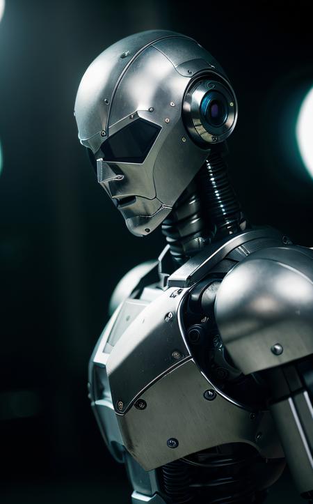 cinematic film still robot, mechanical arms, robot joints,  . shallow depth of field, vignette, highly detailed, high budget, bokeh, cinemascope, moody, epic, gorgeous, film grain, grainy