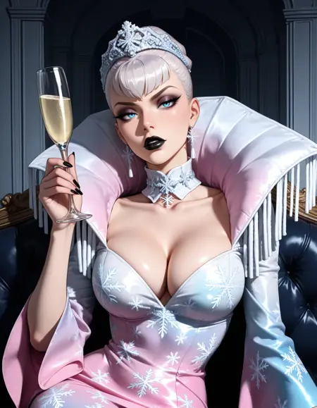 Ice Queen Cosplay | Lava Dress: The Sequel | ILXL