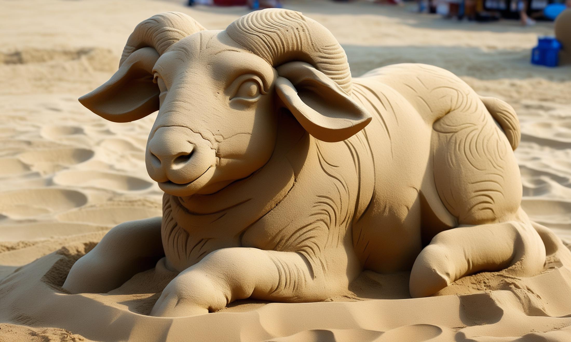 XL Realistic sand sculpture art style image by comingdemon