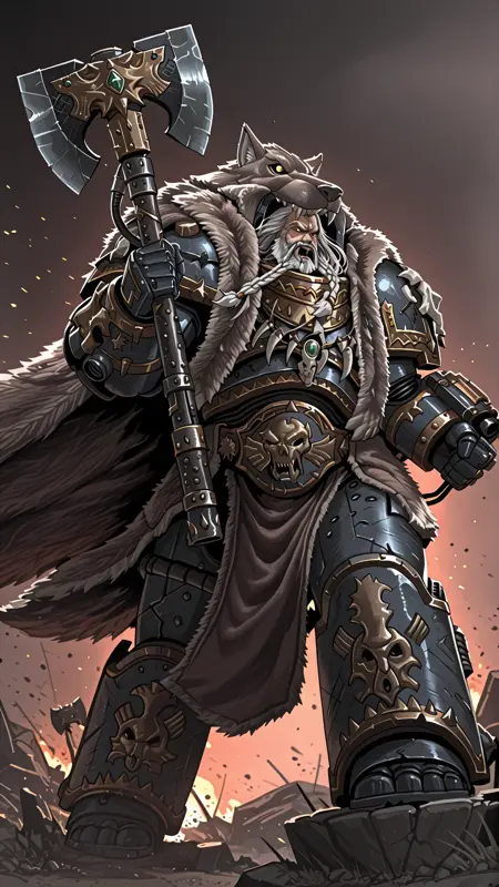 Warhammer 40K - Logan Grimnar