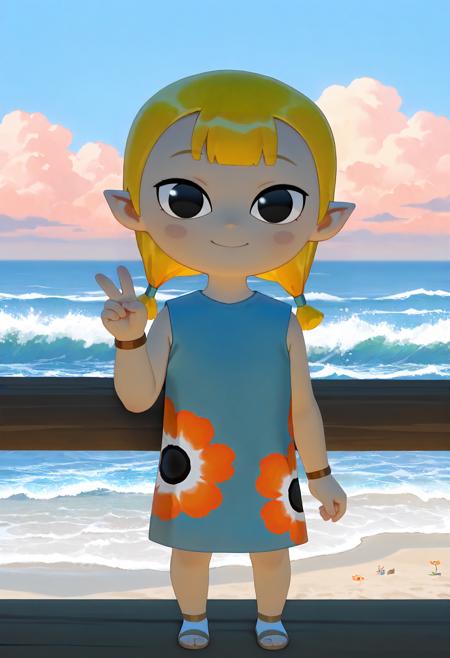 Aryll - The Legend of Zelda: The Wind Waker - Illustrious V1