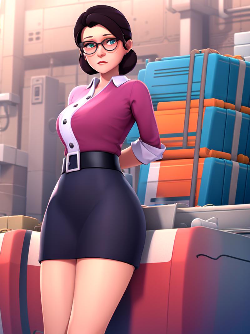 Miss Pauling - Team Fortress 2/TF2 - LoRA/LyCORIS image by stapfschuh