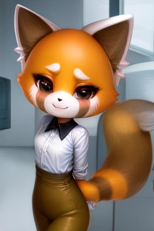 Retsuko from Aggretsuko image by DollLover