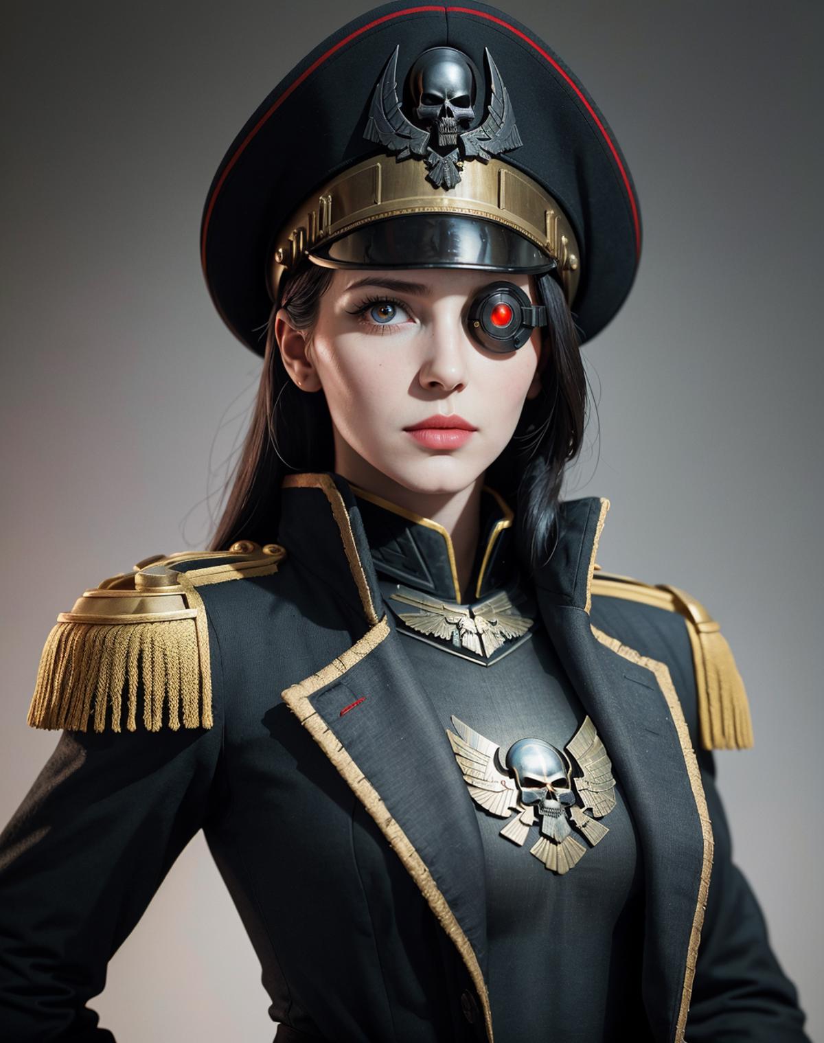 Warhammer 40K Commissar Outfit - by EDG image by EDG