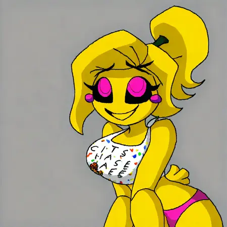 Toy Chica (Mr. Doggy Meaty) Giantess