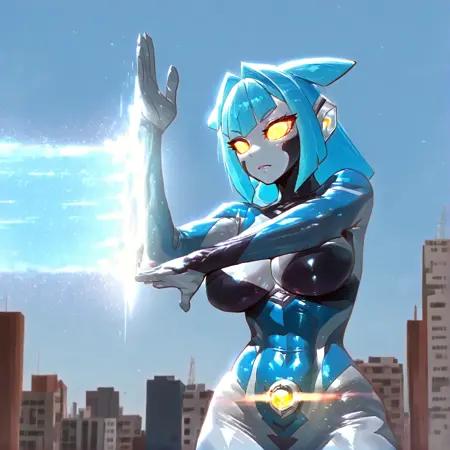 L-style ultraman beam(illustrious)