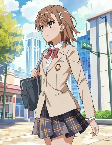 Misaka Mikoto - A Certain Scientific Railgun [Character/Clothes/Outfit] (Illustrious)