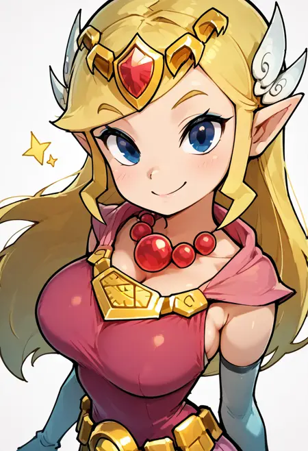 Toon Princess Zelda (The Legend Of Zelda: Wind Waker) [Illustrious & Pony]