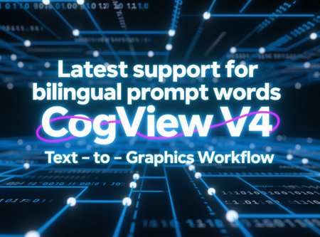 Latest support for bilingual prompt words CogView V4 Text-to-Graphics Workflow v1.0
