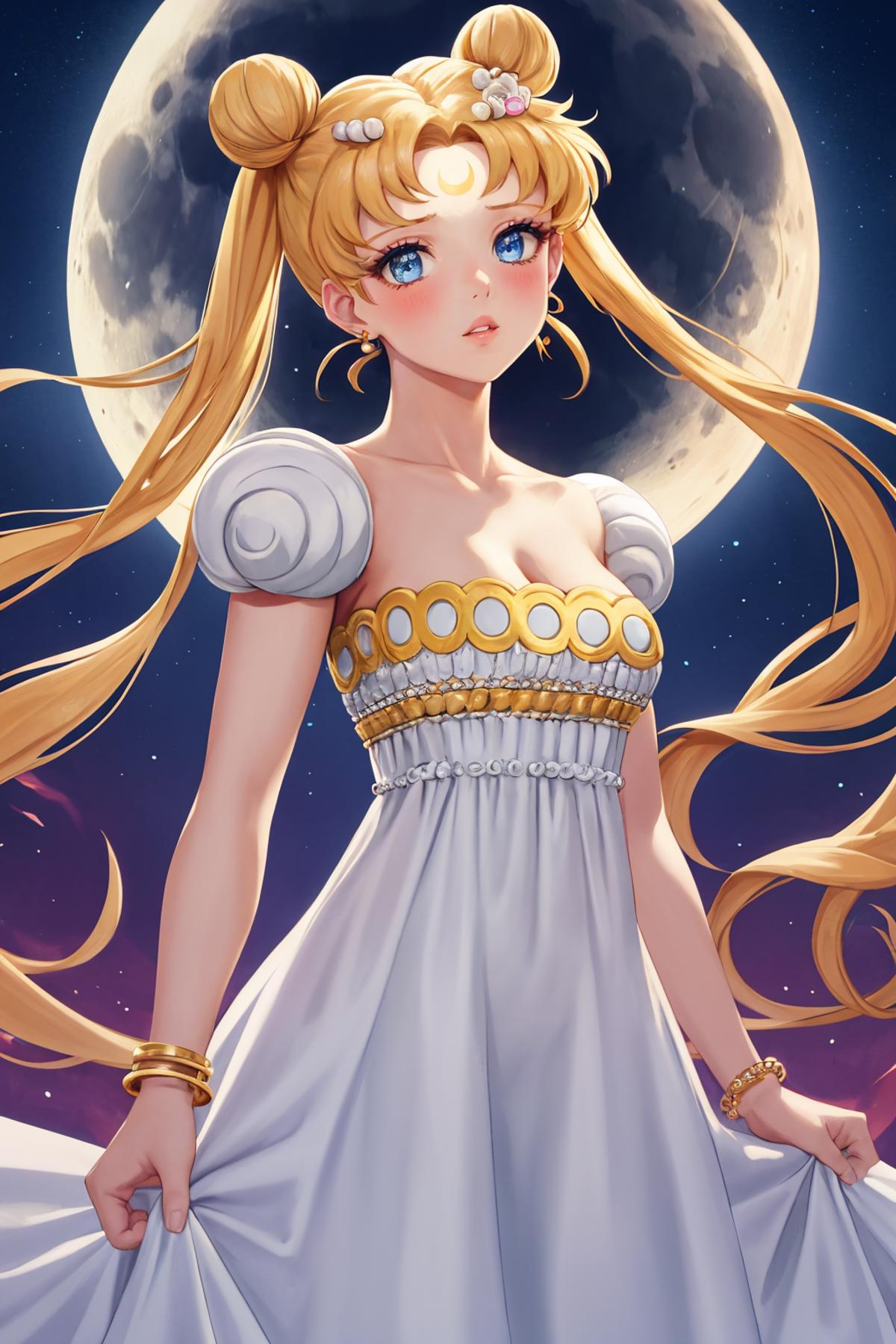 Princess Serenity/プリンセス・セレニティ (Sailor Moon/美少女戦士セーラームーン) LoRA image by richyrich515