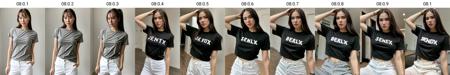 1girl,jenfox_twt,<lora:Jenfoxuwu_Twitch-08:0.1>,normal t-shirt,pants,upper body,head focus,