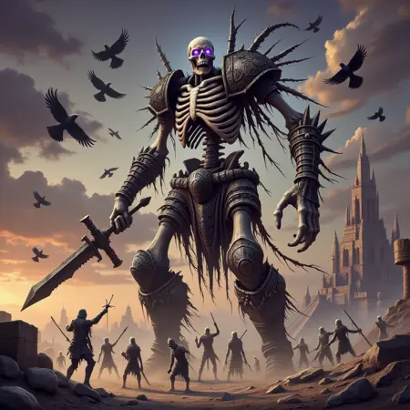 Magic Creatures: Skeletal Warriors! Flux