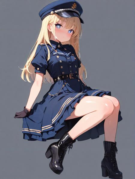 ミリタリードレス/military uniform(XL,pony) v1.0 illustrious