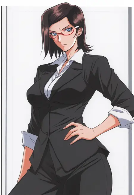 Mifuyu Hiyama (Fuyu No Ajisai/Winter Hydrangea By Sanbun Kyoden)