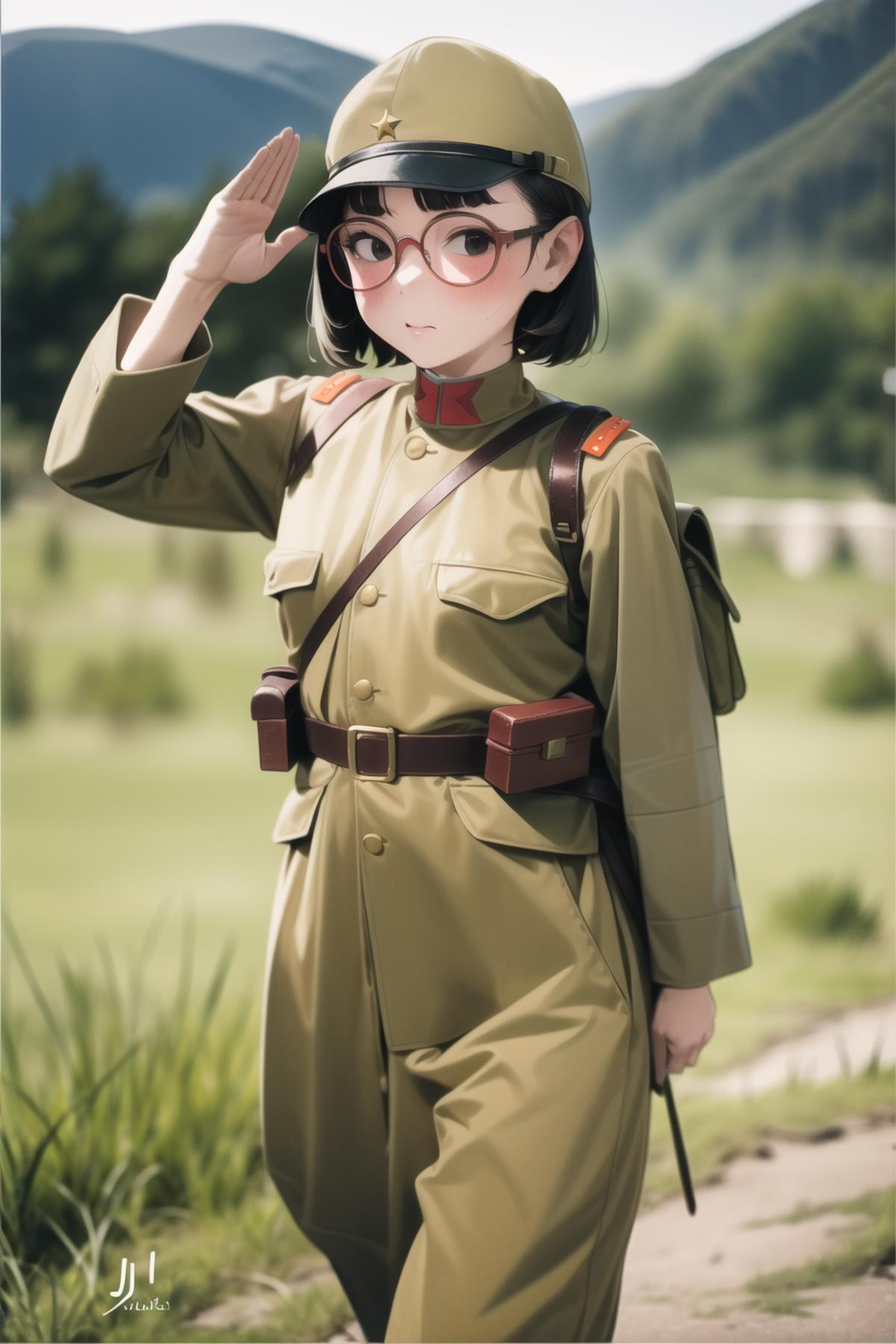 日本帝國陸軍Imperial Japanese Army LORA image by KAU