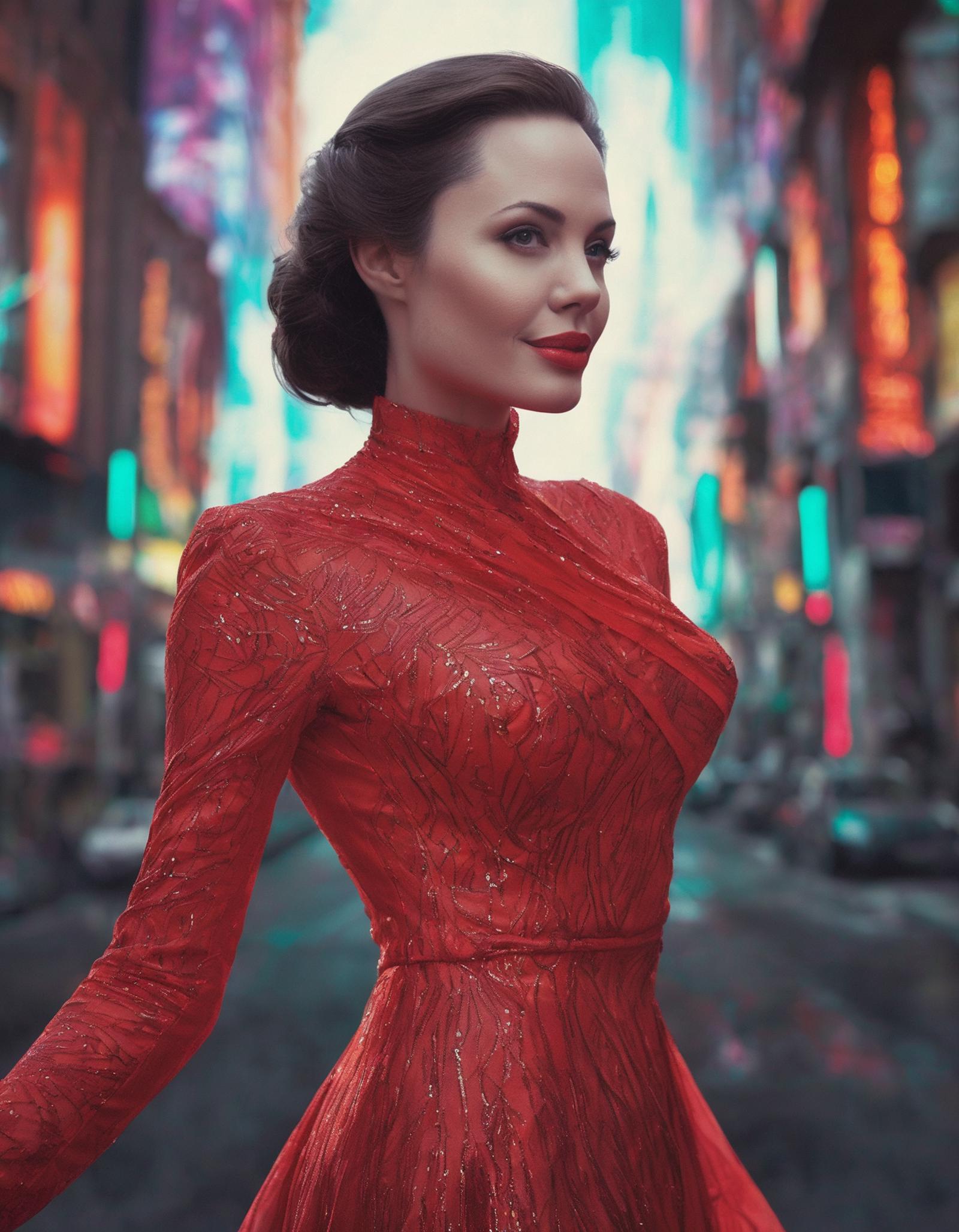 Angelina Jolie SDXL image by razzz