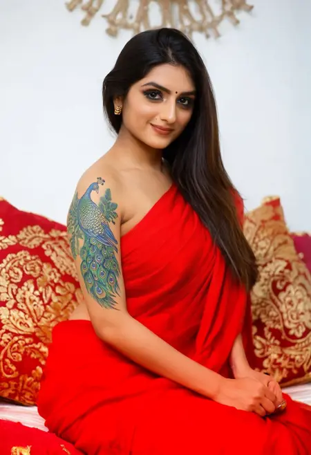 Only Saree Flux.2  by Sarcastic TOFU