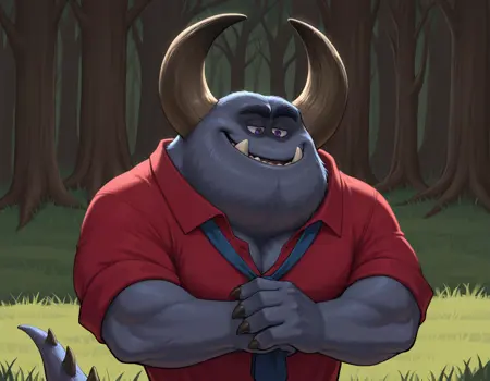 Johnny Worthington III - monster university ( Illustrious )