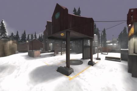 Snow in State of Decay 2  This is how a snow map could look like (Mod) 