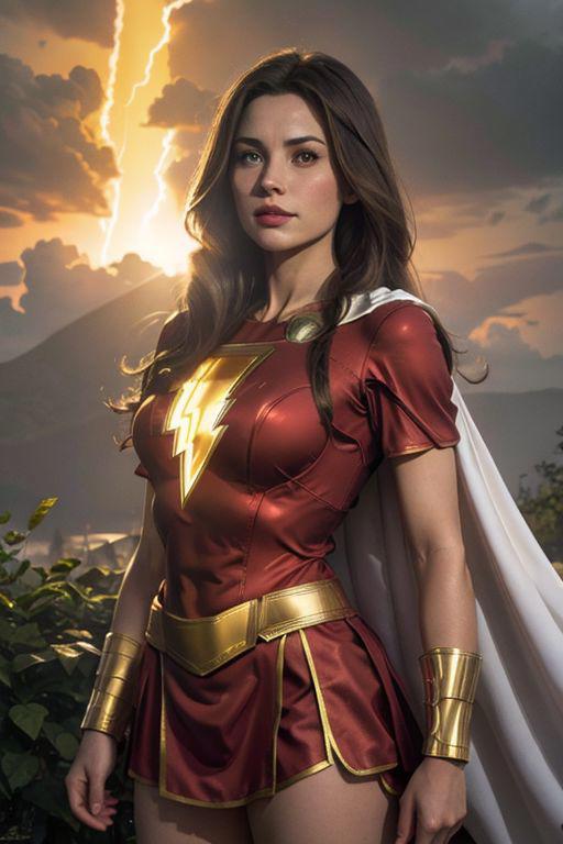 Mary Marvel (DC Comics) LoRA image by R4dW0lf