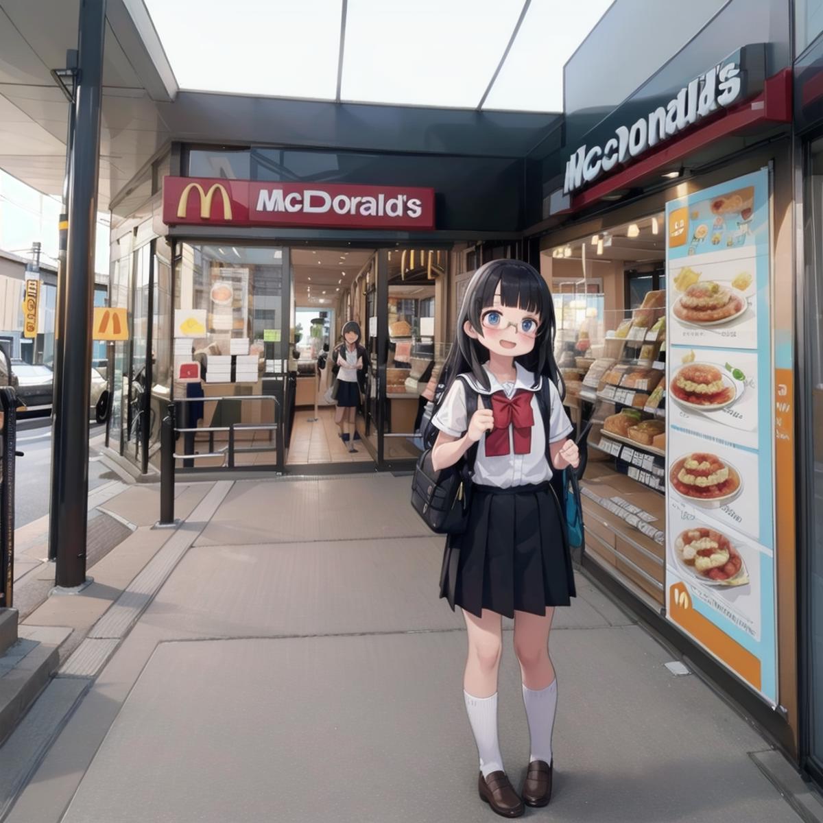 McDonald's JAPAN storefront SD15 image by swingwings