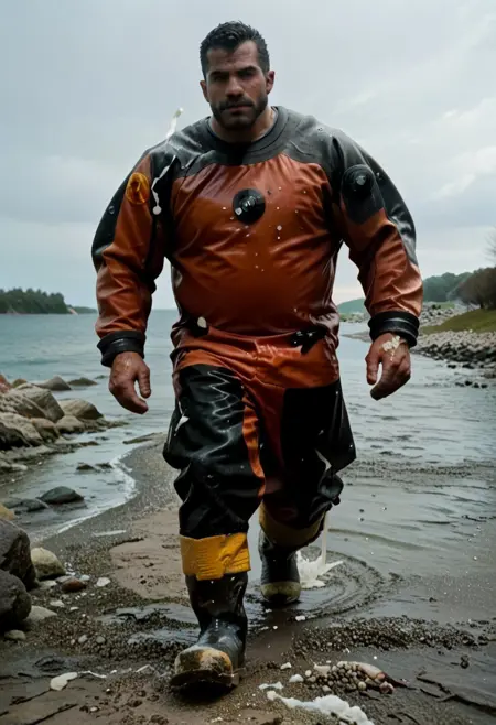 Viking diving suit