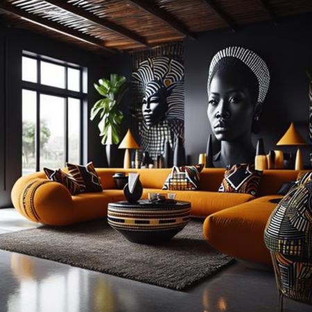 African style interior design - v1.0 | Stable Diffusion LyCORIS | Civitai