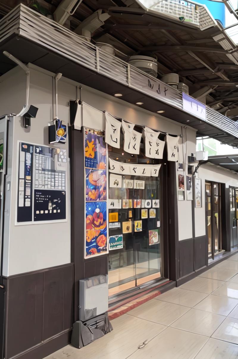 東京駅 東海道新幹線18･19番線ホームにかつてあった立食そば屋 image by swingwings