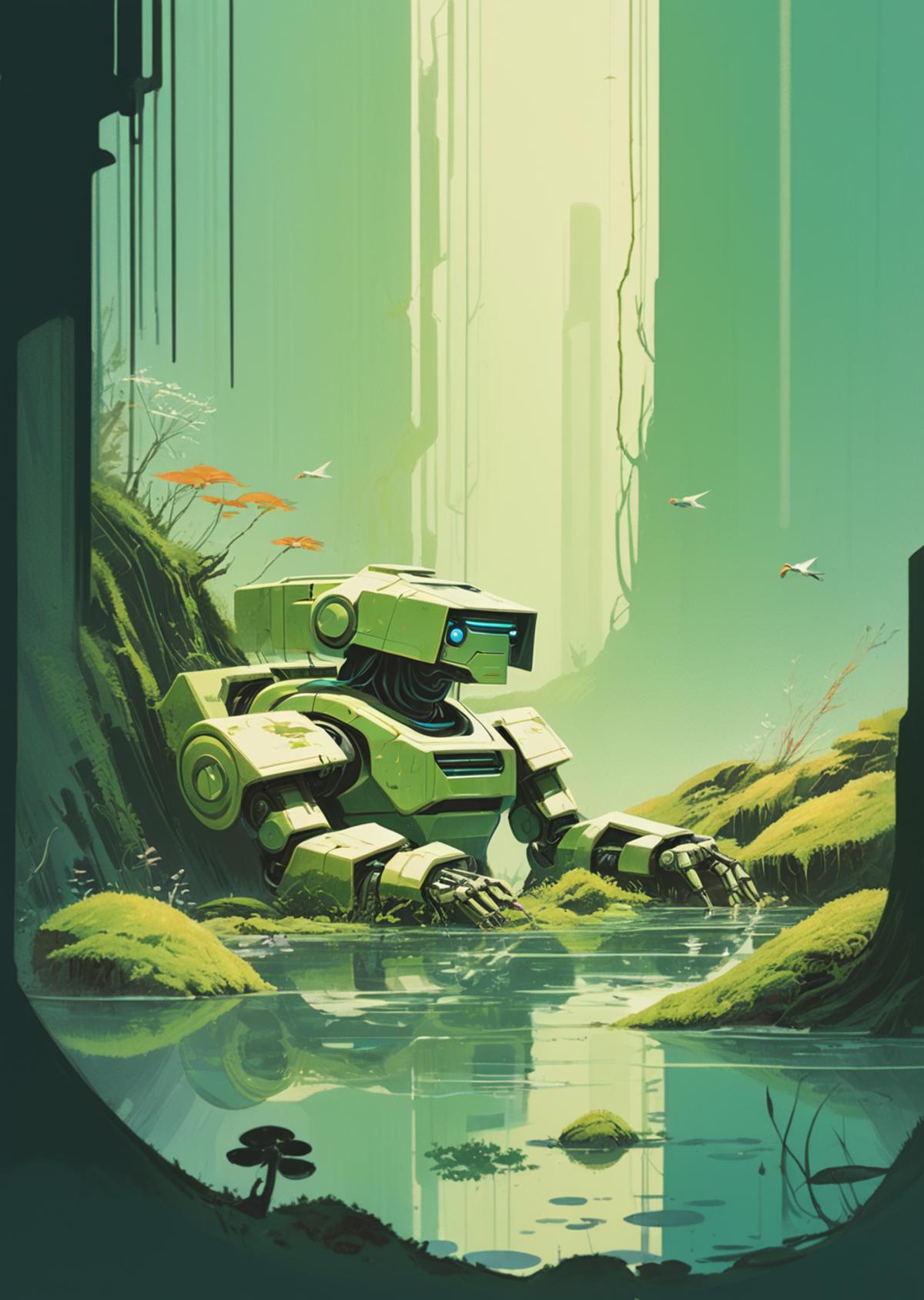 FF Style: James Gilleard - Modern Illustration Art image by bullseyetroll