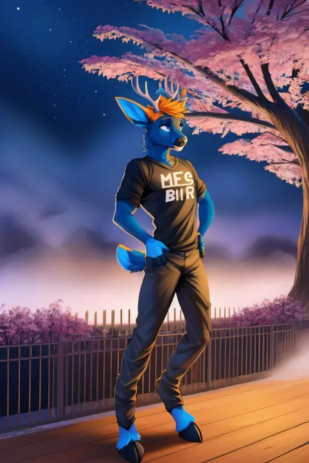 Meeker - OC Fursona - Character LORA