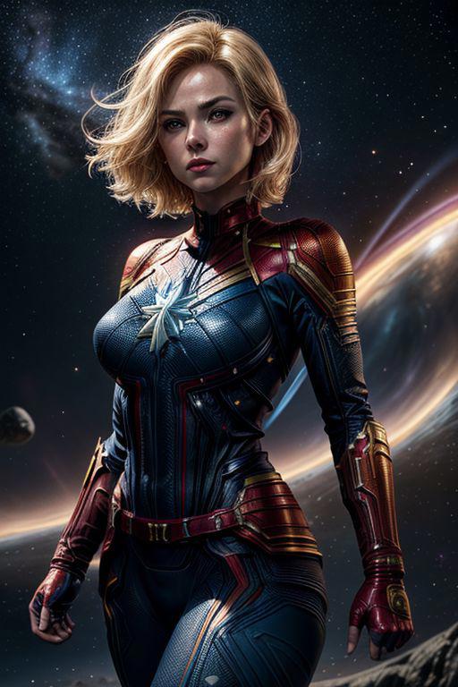 Captain Marvel (Marvel Comics) LoRA image by R4dW0lf