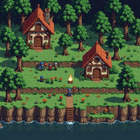game screenshot,
pixel_art,