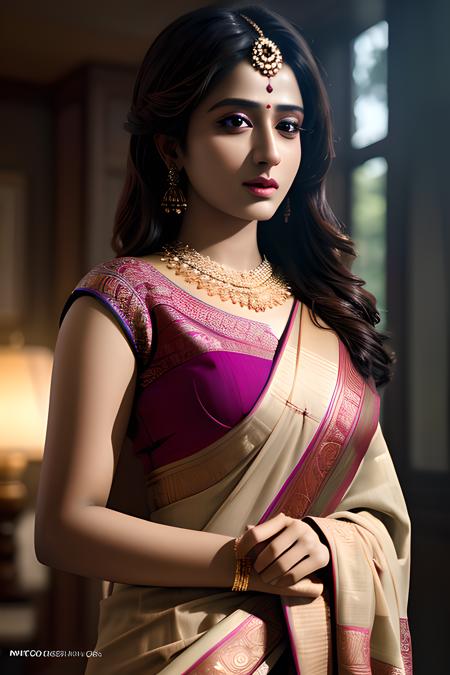 saree, sari, sexy saree, indian saree, indian girl,  a woman in a  sari posing for a picture
masterpiece, best quality, highest quality, cinematic lighting, (volumetric lighting), extremely detailed CG unity 8k wallpaper, focused, 8k wallpaper, 4k wallpaper, extremely detailed, ultra realistic, photorealistic, sharp focus, absurdres, (HDR:1.2), (high contrast), photograph, detailed and intricate, instagram, portrait, highly detailed, digital painting, artstation, concept art, smooth, sharp focus, illustration, cinematic lighting
 <lora:Saree 3:0.6>