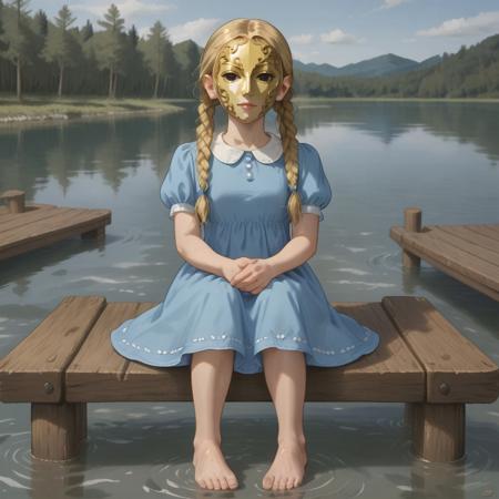 Goldilocks From Goldilocks and the Three Bears Death and Porridge V1
