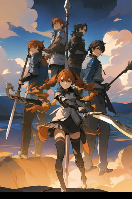 Style of Enami Katsumi in Zero no kiseki & Kuro no kiseki