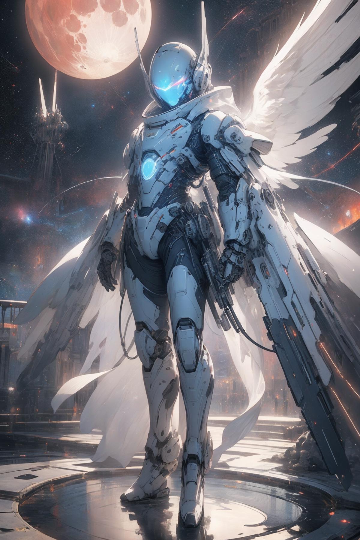 [LoRA] Mecha Angel  Concept (With dropout & noise version) image by tonyhs