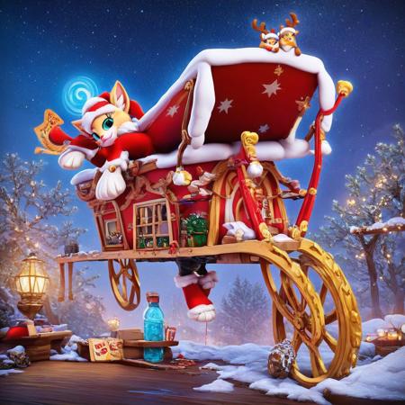 fluffy_new_year, reindeer, christmas, leash, star (sky), night, santa's sleigh, night sky, flying, sitting, outdoors,detailxl, score_9, score_8_up, score_7_up, score_6_up, score_5_up,, detailed eyes, detailed face, detailed hands, top down full body view, neon blue glow, ((cute adorable and fluffy cat sleeping ontop of a pizza what rests ontop of a pizza box)), futuristic robot cat, fluffy wild kitty cat, NightScapes, pizza, neko, cat, feline, cheese strings, juicy, perfectly baked pizza, juicy pepperony pizza, cozy atmosphere, creative light overlay, 4k, masterpiece, (masterpiece), best quality, (4K), (cinematic lighting), highly detailed, 8K, UHD, ultra detailed, immersive picture, vivid colors, volumetric light, cinematic light, extremely detailed CG, clutter, thrash, cluttered shed, boxes labeled 'stuff', tangled cables, tools, batteries, charger, 18650 randomness, various objects, wall painting, low key, spot lighting, BREAK glass jars, liquid, glass, glass bottle, red liquid, backlit, sleeping neko cat,
