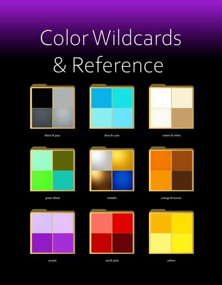 Color Wildcards for FLUX and SDXL v1.0