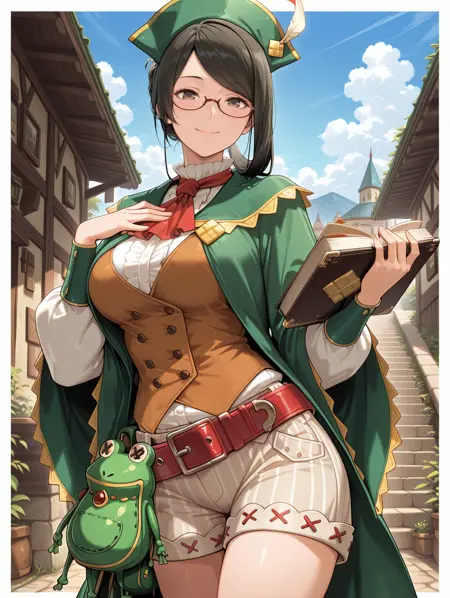 Monster Hunter (MH4) - Sophia - the Guildmarm (旅団の看板娘) illuXL