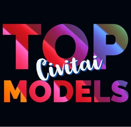 Top 200 Models used on Civitai v1.0