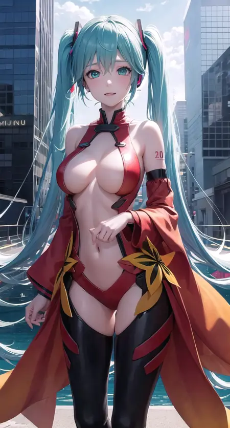 [LoRa] Yuzuriha inori COS - Guilty Crown Clothing (With multires noise version)