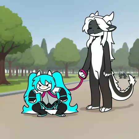 Leash & Person On Leash Meme | Concept