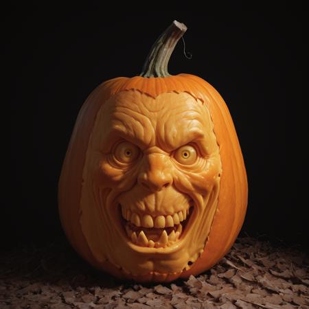 Pearly pumpkin carving illustrious V1