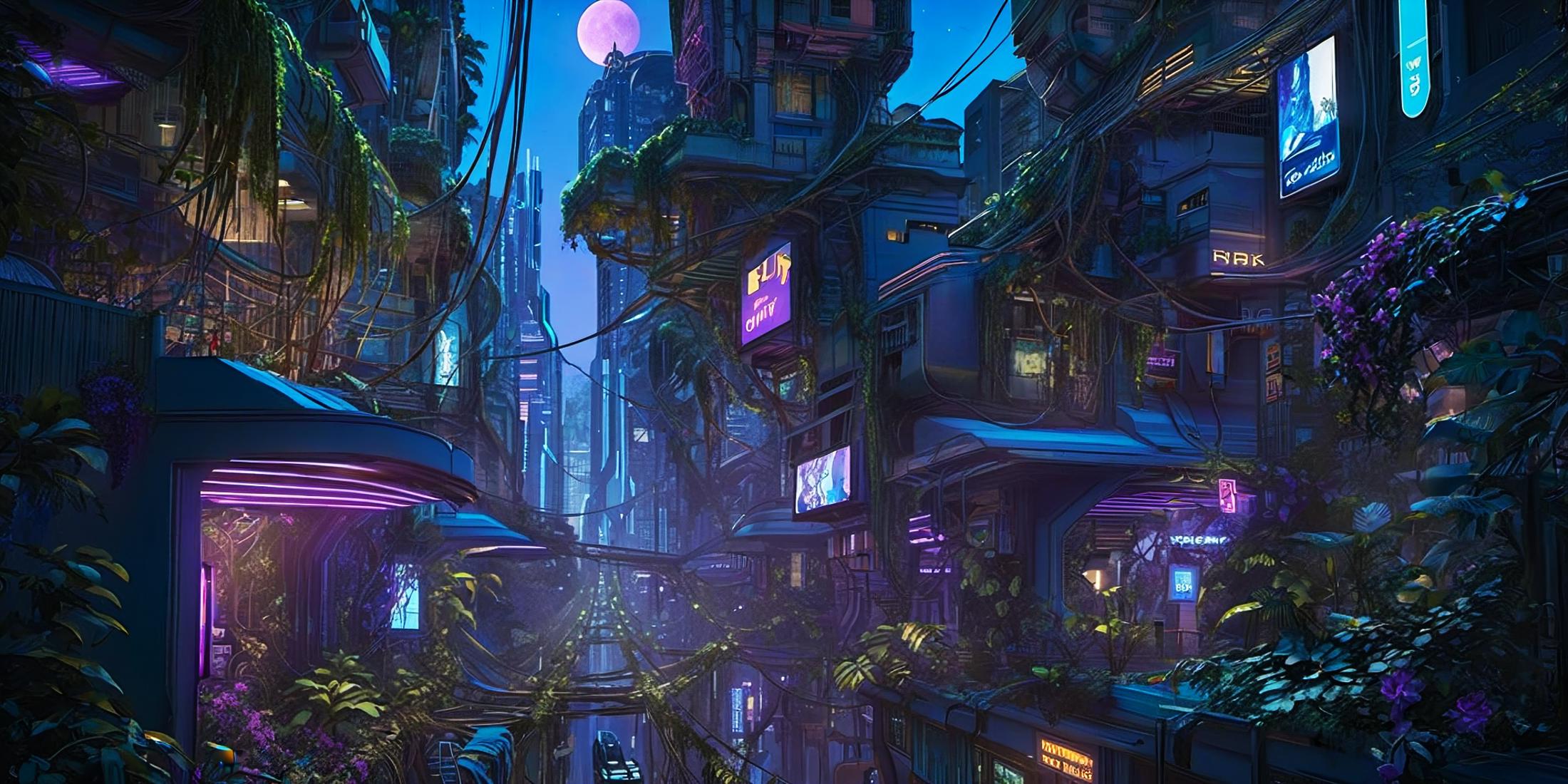 Leon Tukker - Solarpunk city