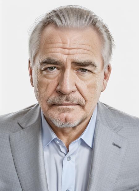 bc1 , headshot, man in suit  full body, full body shot, white background, no background, PNG, natural lighting, no shadows, ultra detailed, hyperrealistic, 80mm, 4k, 8k, 8k realistic, sharp focus, intricate, high resolution   
 <lora:BrianCox:1>